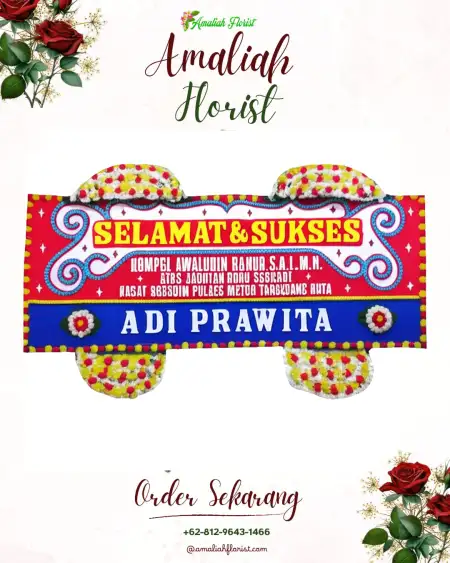 Papan Bunga Ucapan Selamat Cokrokembang